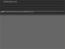 Tablet Screenshot of ceditreport.com